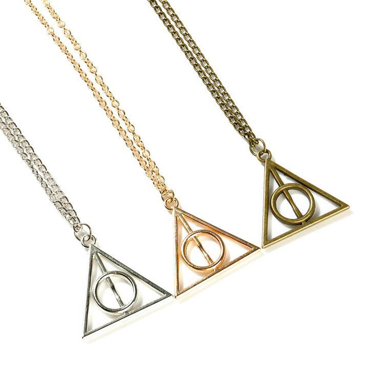Harry Potter Deathly Hallows Inspired Necklace